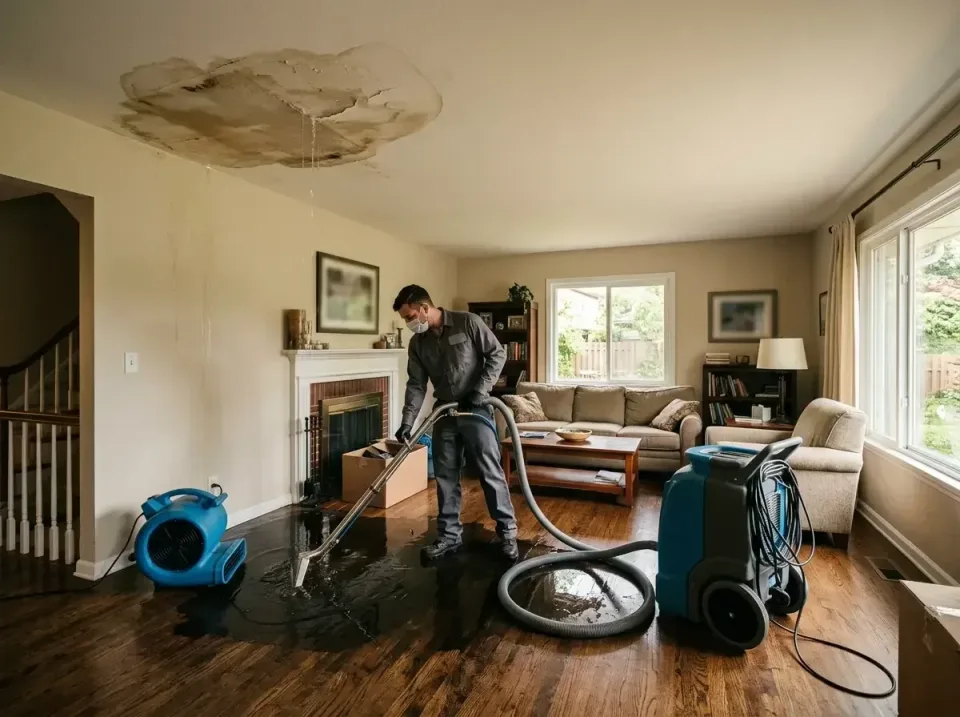 attic-pipe-burst-ceiling-drip-008 — frequently asked questions, Water Damage Restoration & Carpet Care in Hugo, MN